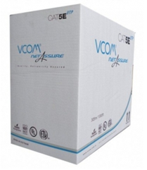 Cáp Mạng VCOM Cat 5E UTP Standard Solid 305m
