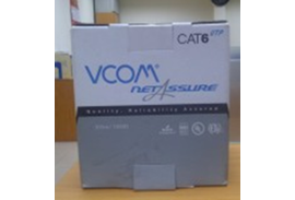 Cáp Mạng VCOM Cat6 UTP Standard Solid 305m