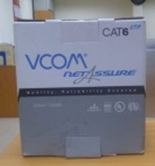 Cáp Mạng VCOM Cat6 UTP Standard Solid 305m