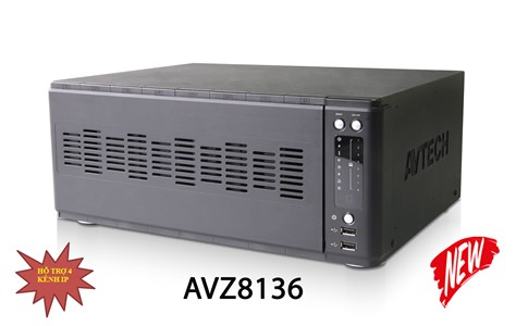 HD CCTV TVI AVZ8136 (32 KÊNH, 4 KÊNH IP)