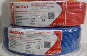 Dây điện đôi Cadivi 2*1.5mm (100m/cuộn)