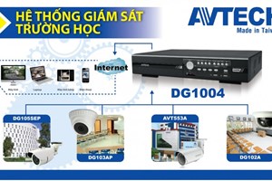 GIẢI PHÁP CAMERA GIÁM SÁT AVTECH DÀNH CHO TRƯỜNG HỌC
