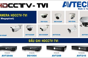 GIẢI PHÁP HỆ THỐNG GIÁM SÁT HD HOẶC GIÁM SÁT CCTV TVI AVTECH